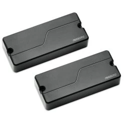 Fishman Fluence Bass Soapbar Pickup Set, 4 String In Black