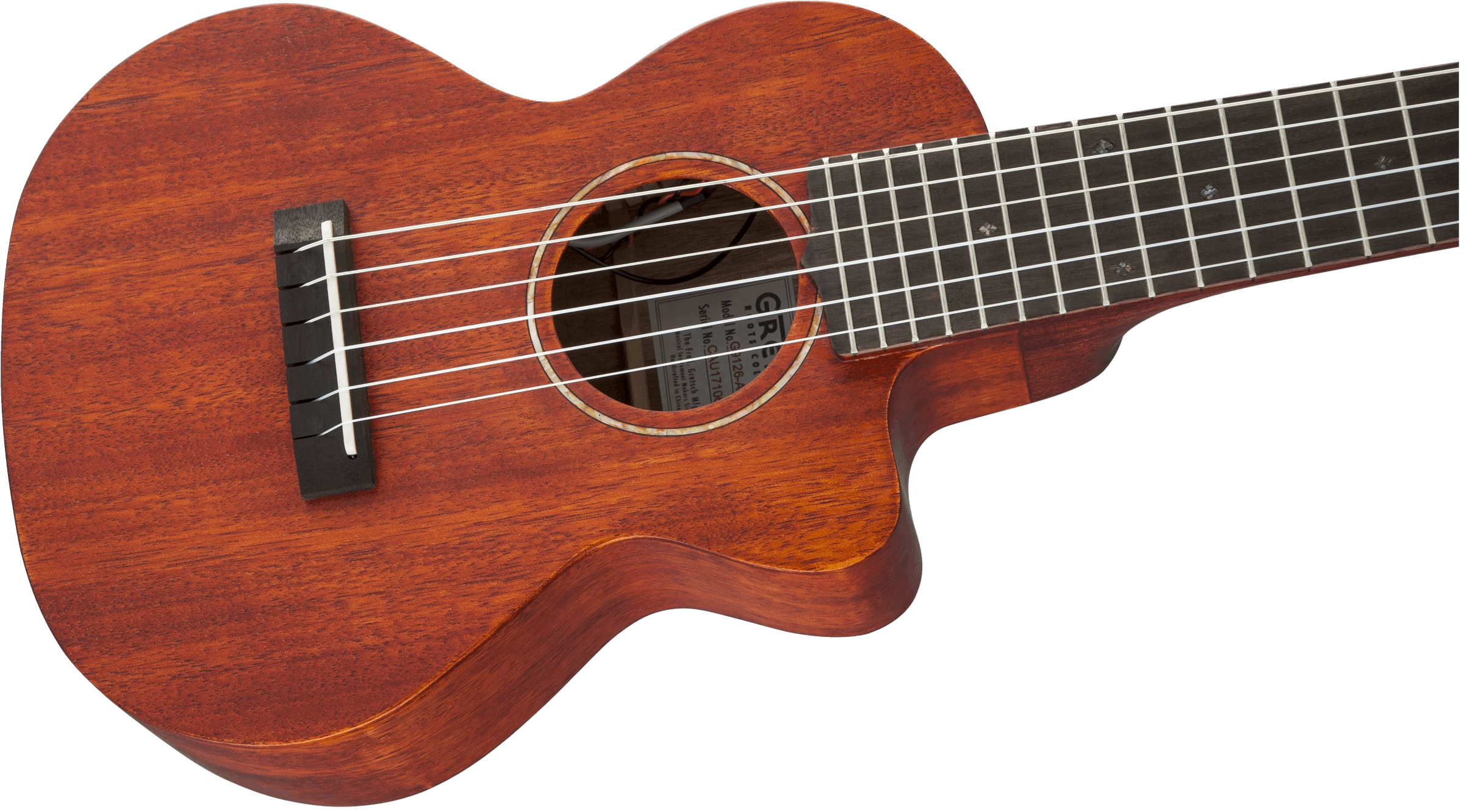 Gretsch G9126 Guitar Ukulele With Kula Pickup In Ovankol 4 Gretsch G9126 Guitar Ukulele With Kula Pickup In Ovankol - Image 4