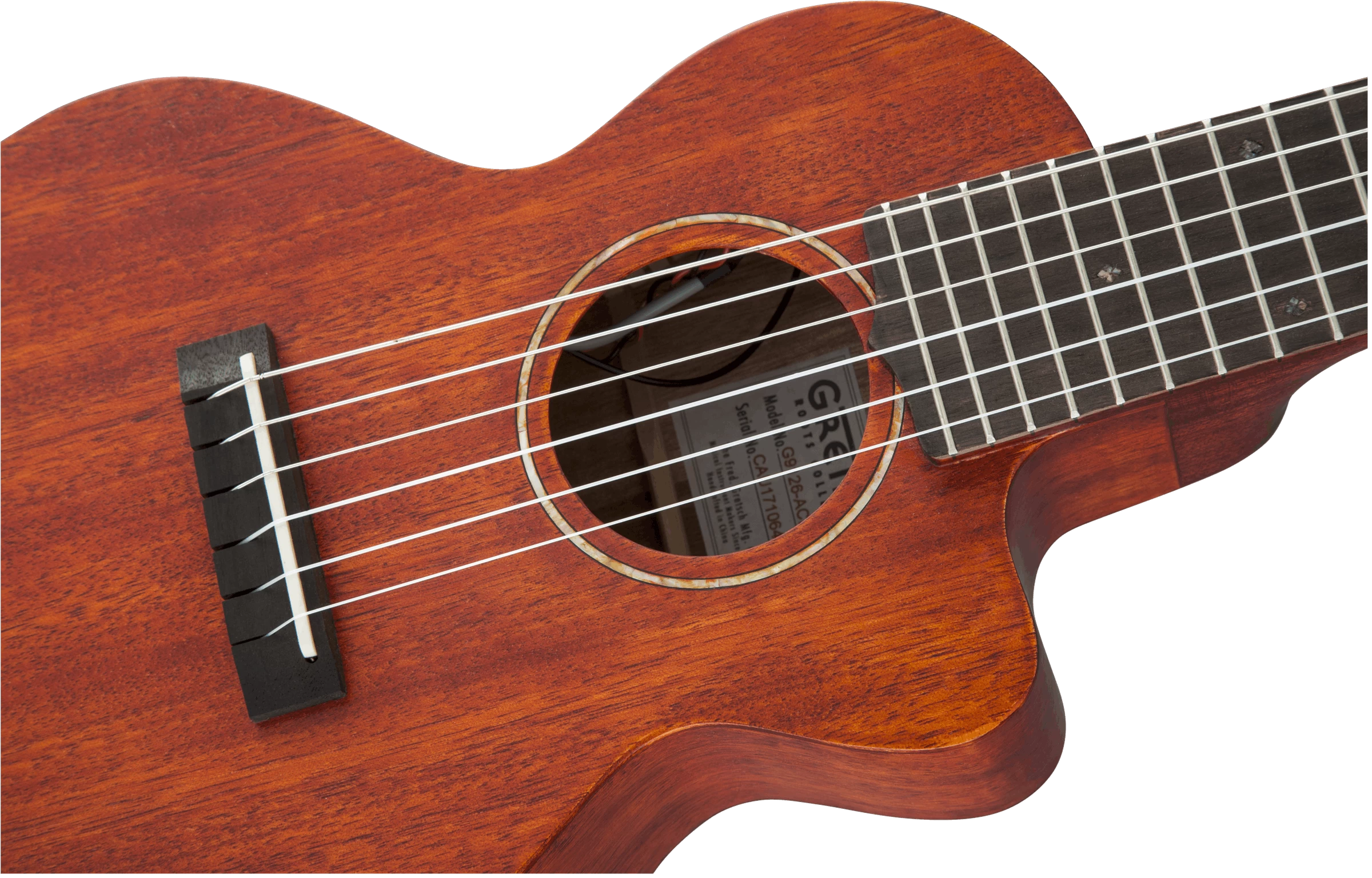 Gretsch G9126 Guitar Ukulele With Kula Pickup In Ovankol 8 Gretsch G9126 Guitar Ukulele With Kula Pickup In Ovankol - Image 8