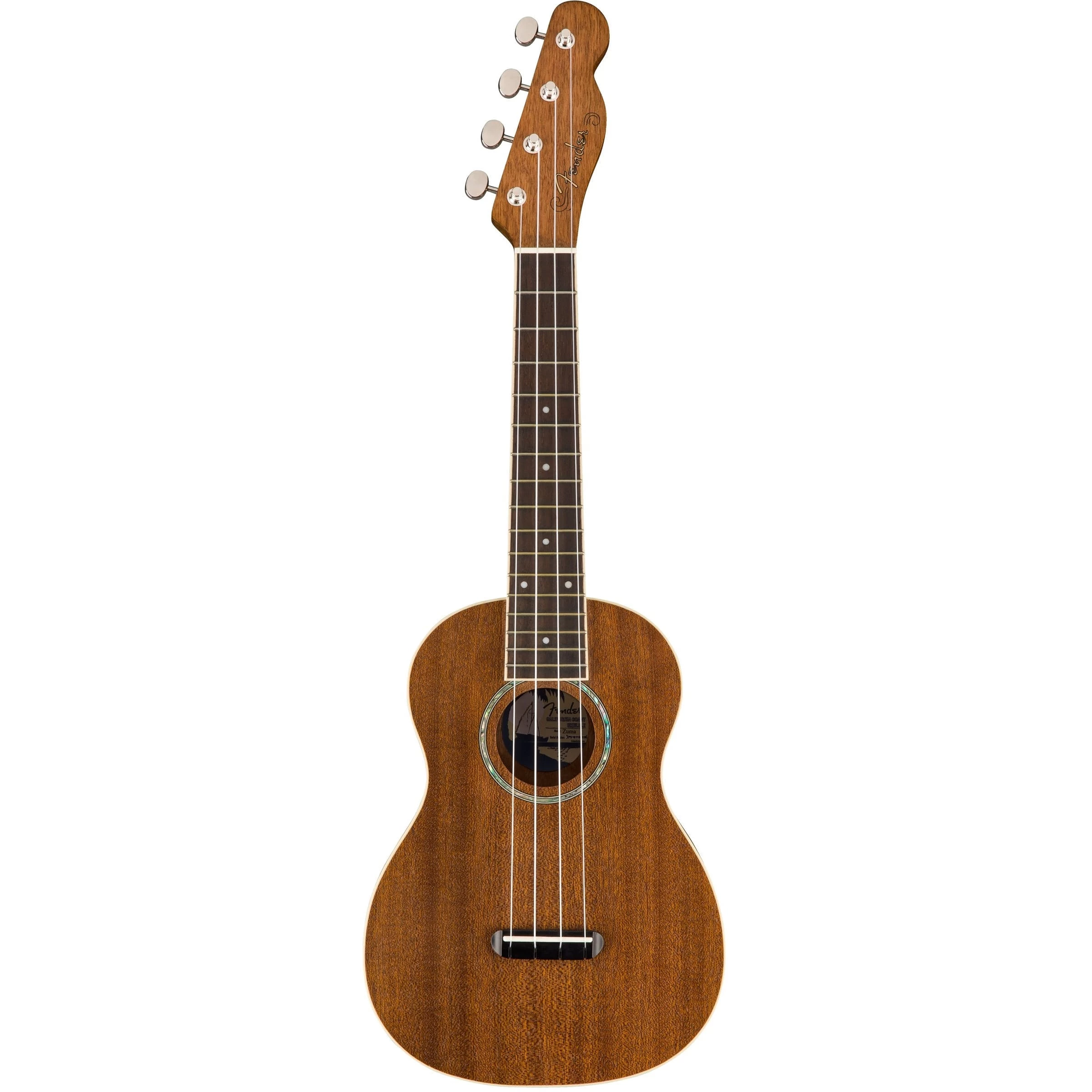 Fender Zuma Concert Ukulele In Natural 2 Fender Zuma Concert Ukulele In Natural - Image 2