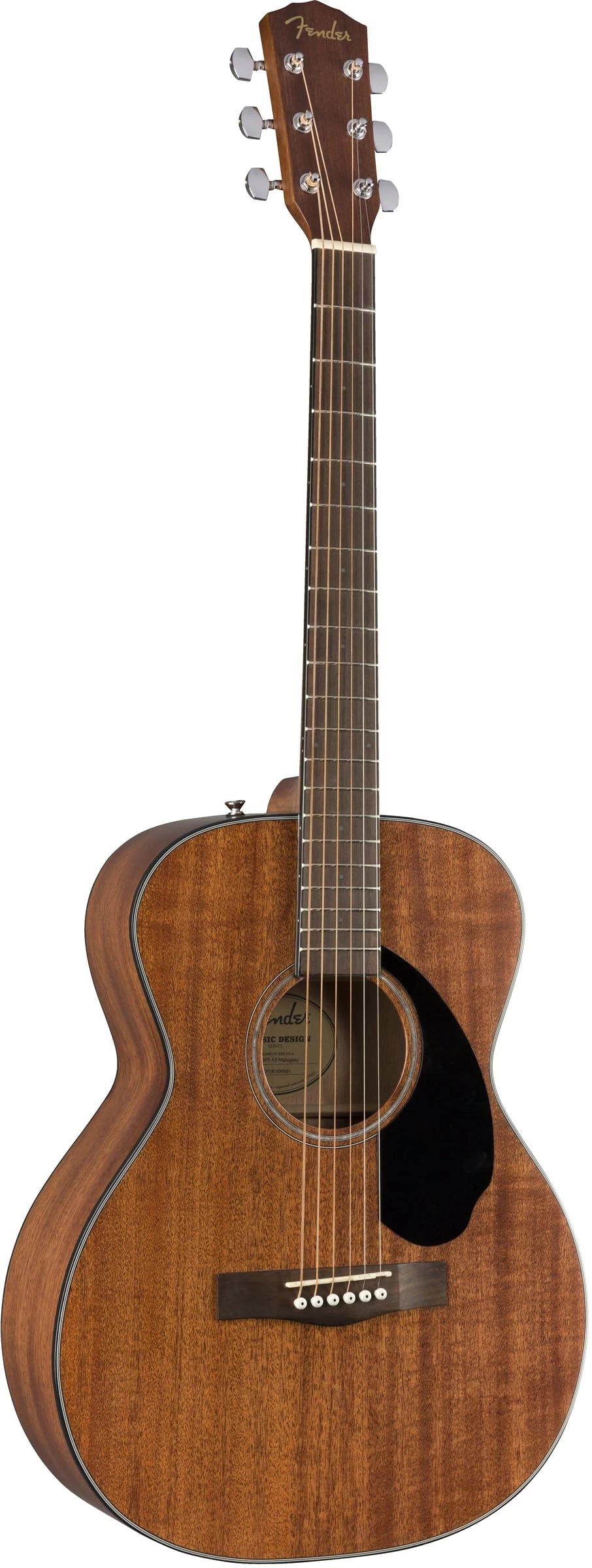 Fender CC-60S Concert Sized All-Mahogany Acoustic Guitar In Natural 2 Fender CC-60S Concert Sized All-Mahogany Acoustic Guitar In Natural - Image 2