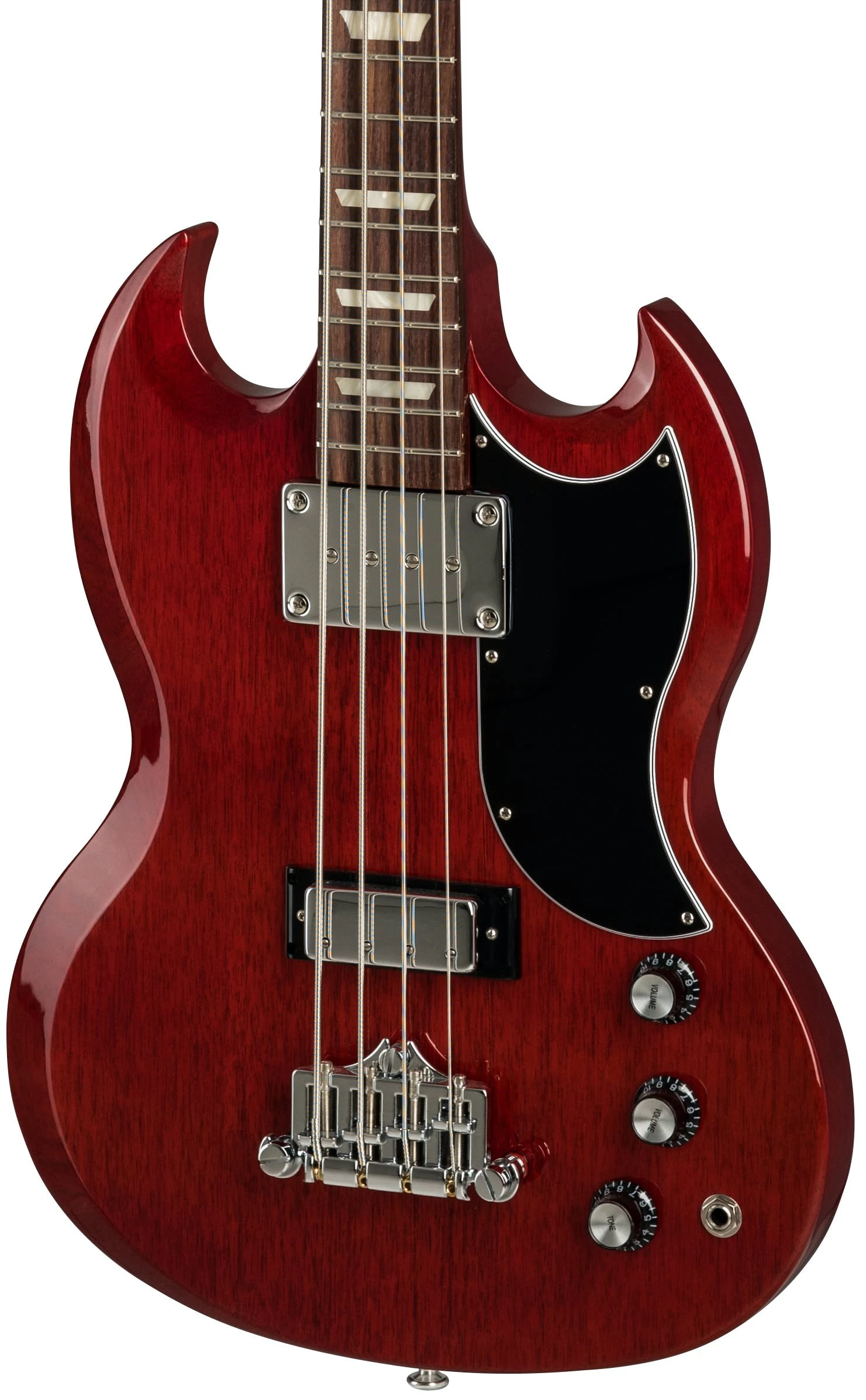 Gibson USA SG Standard Bass In Heritage Cherry 1 Gibson USA SG Standard Bass In Heritage Cherry