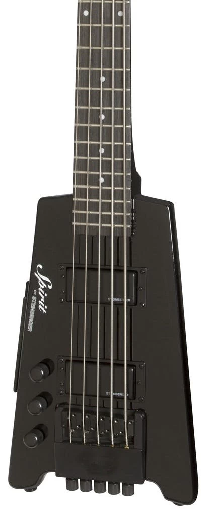 Steinberger Spirit XT-25 Standard 5-string Bass Outfit Left Handed In Black 1 Steinberger Spirit XT-25 Standard 5-string Bass Outfit Left Handed In Black