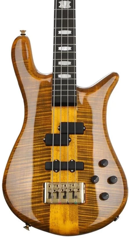 Spector Euro4 LT Bass In Tiger Eye Gloss 1 Spector Euro4 LT Bass In Tiger Eye Gloss