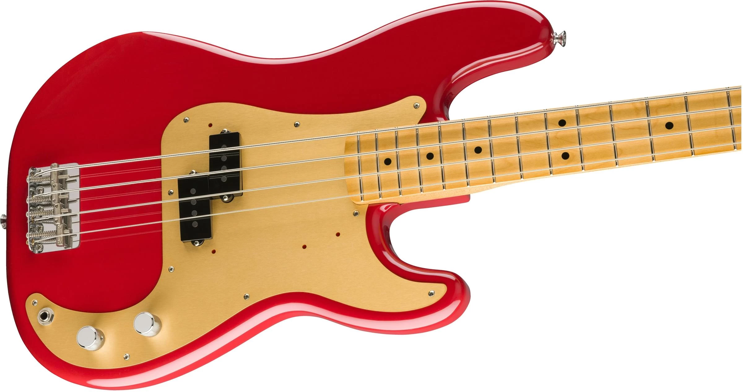 Fender Vintera '50s Precision Bass In Dakota Red 4 Fender Vintera '50s Precision Bass In Dakota Red - Image 4