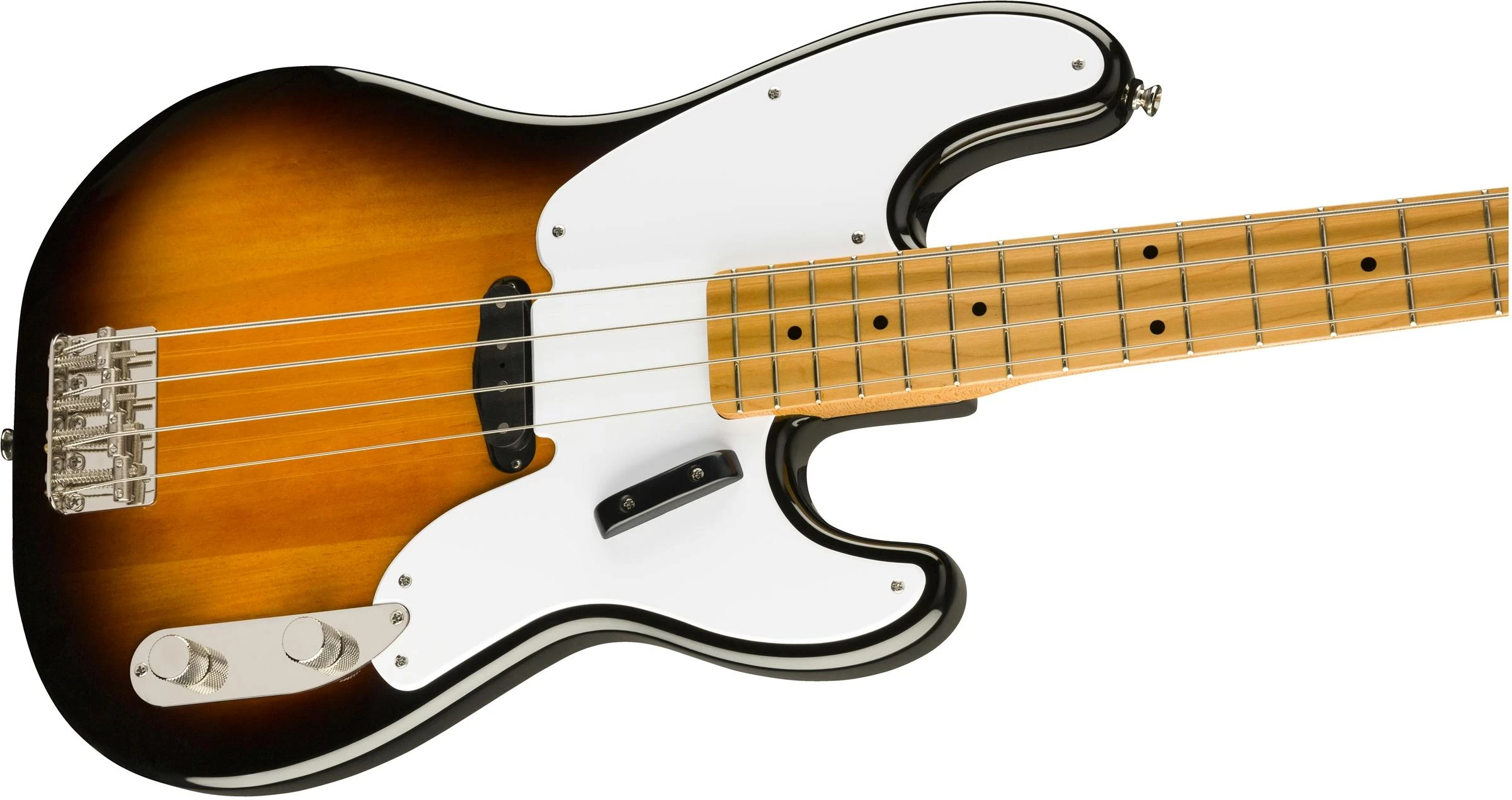 Squier Classic Vibe 50s Precision Bass In 2 Tone Sunburst 4 Squier Classic Vibe 50s Precision Bass In 2 Tone Sunburst - Image 4