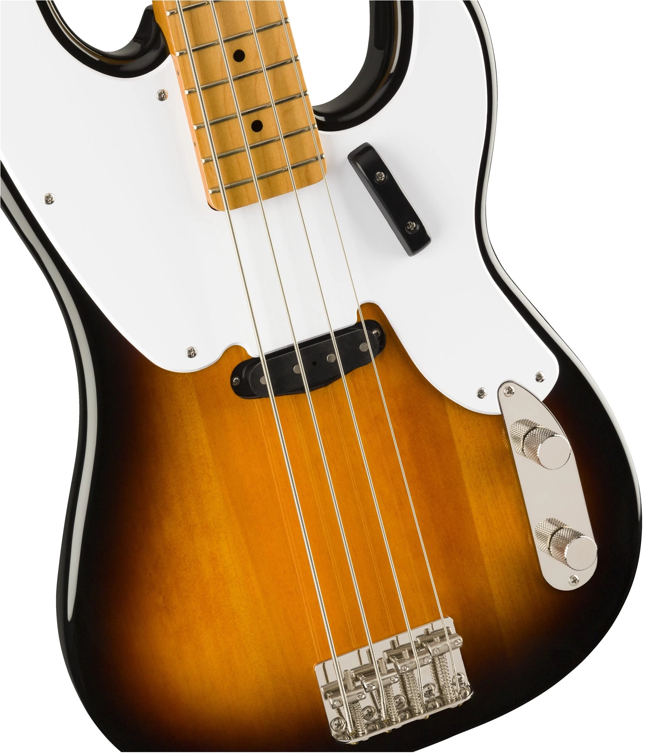 Squier Classic Vibe 50s Precision Bass In 2 Tone Sunburst 5 Squier Classic Vibe 50s Precision Bass In 2 Tone Sunburst - Image 5