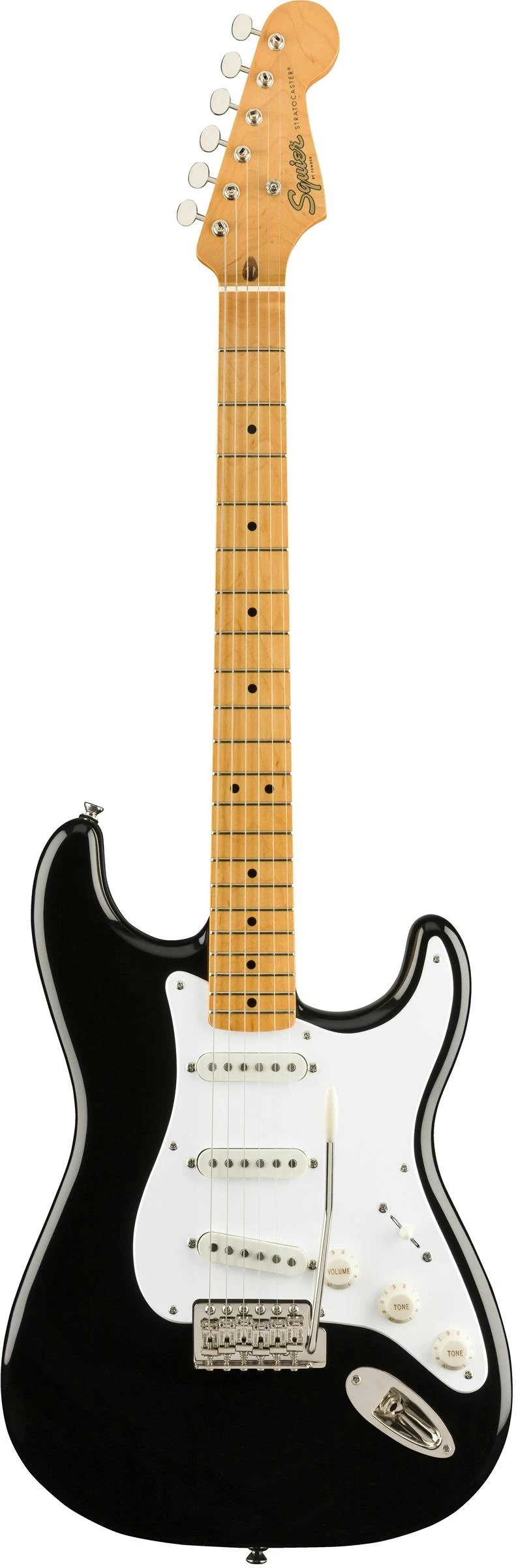 Squier Classic Vibe '50s Stratocaster In Black 2 Squier Classic Vibe '50s Stratocaster In Black - Image 2