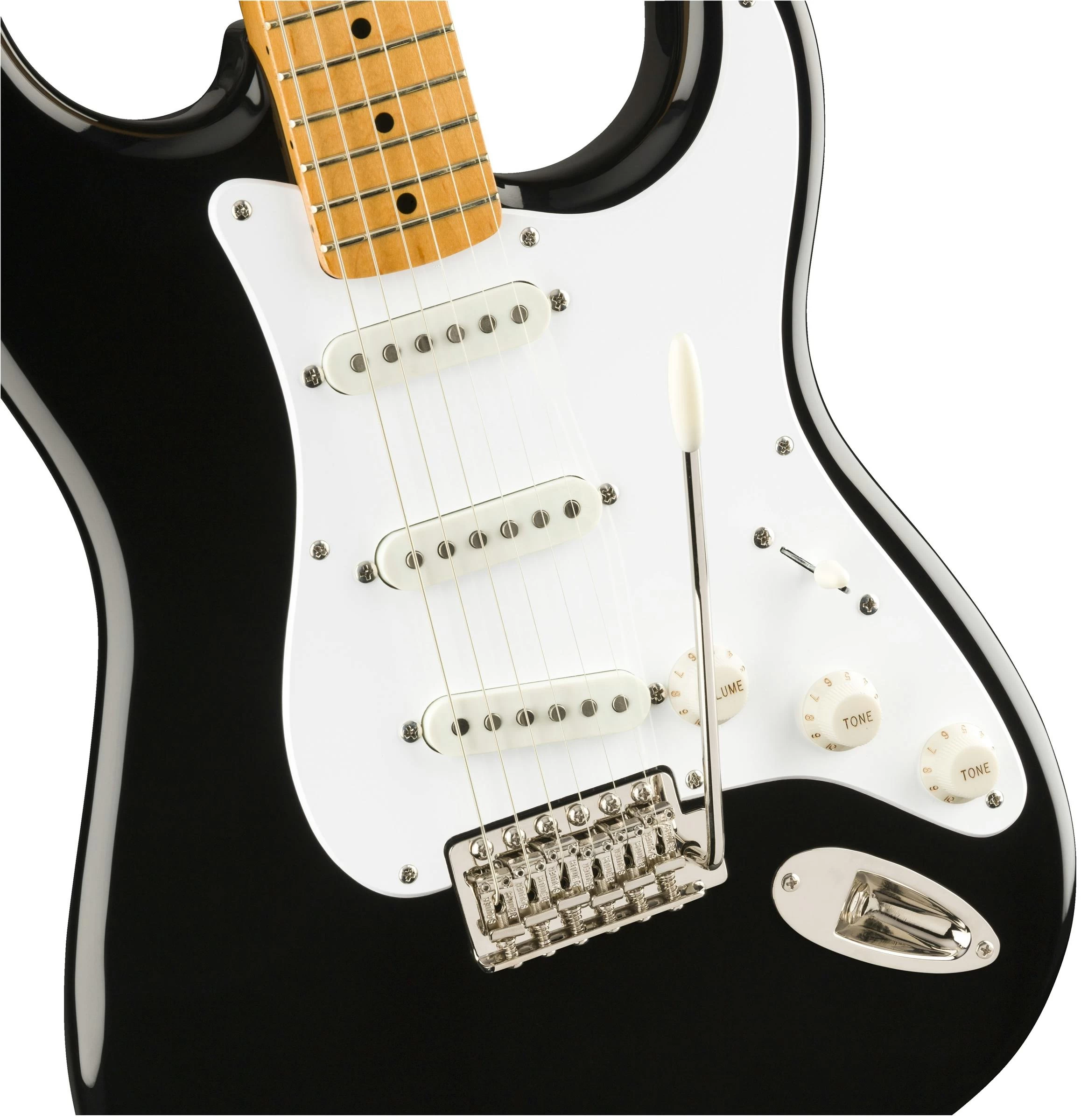 Squier Classic Vibe '50s Stratocaster In Black 4 Squier Classic Vibe '50s Stratocaster In Black - Image 4