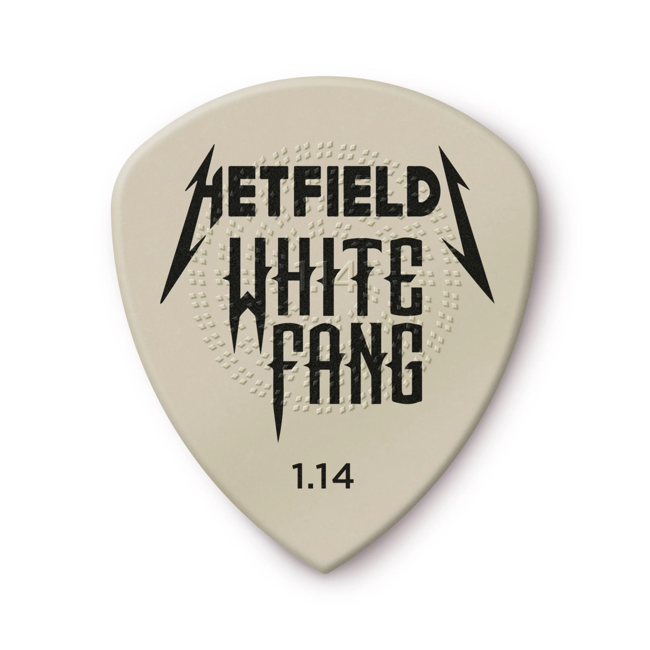 Jim Dunlop James Hetfield Flow White Fang 1.0mm Guitar Pick 24 Pack 2 Jim Dunlop James Hetfield Flow White Fang 1.0mm Guitar Pick 24 Pack - Image 2