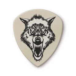 Jim Dunlop James Hetfield Flow White Fang 1.0mm Guitar Pick 24 Pack 5 Jim Dunlop James Hetfield Flow White Fang 1.0mm Guitar Pick 24 Pack -Professional Guitar Store 344926 JHWH Wolf