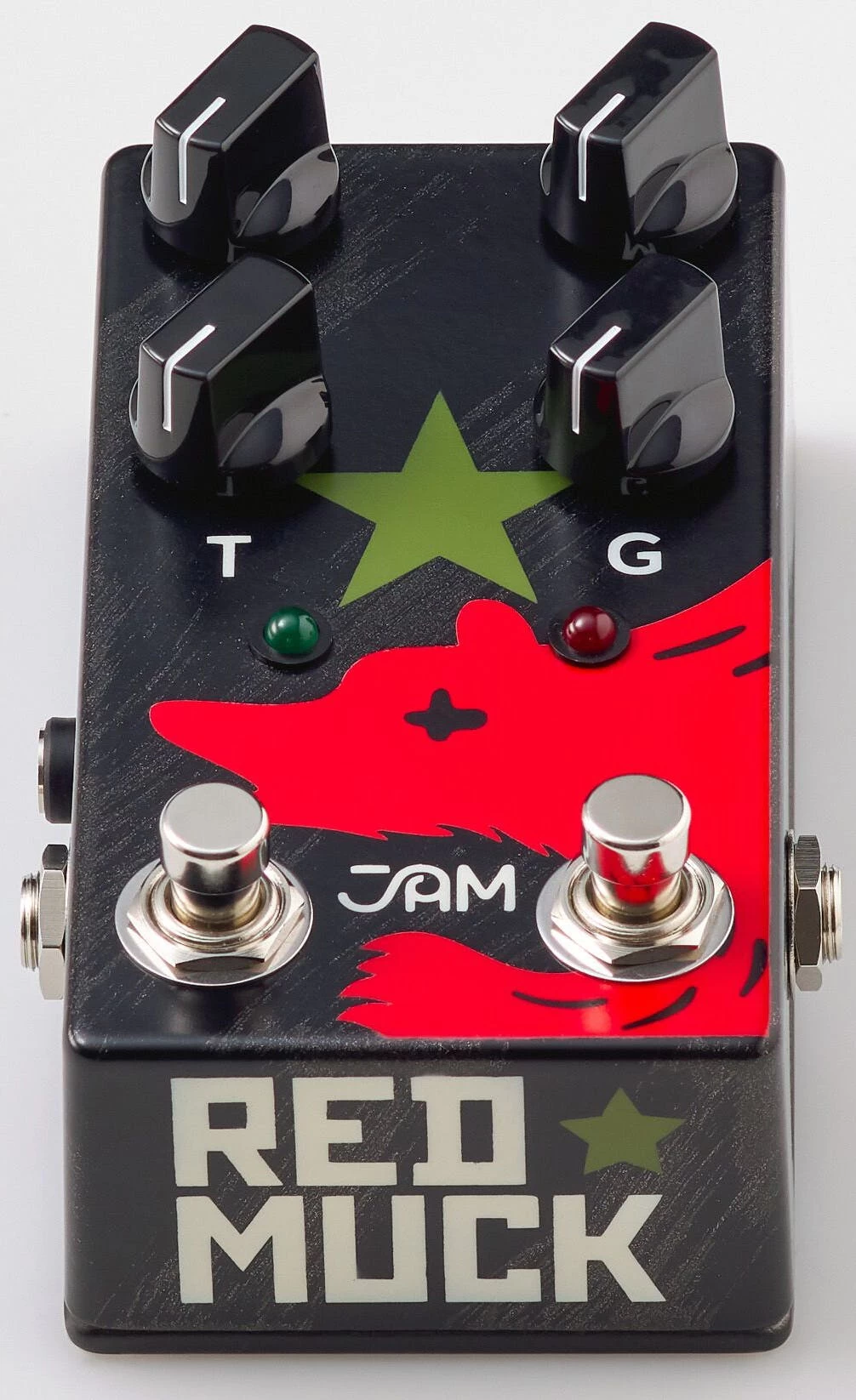 Jam Pedals Red Muck Bass Fuzz Distortion Pedal 2 Jam Pedals Red Muck Bass Fuzz Distortion Pedal - Image 2
