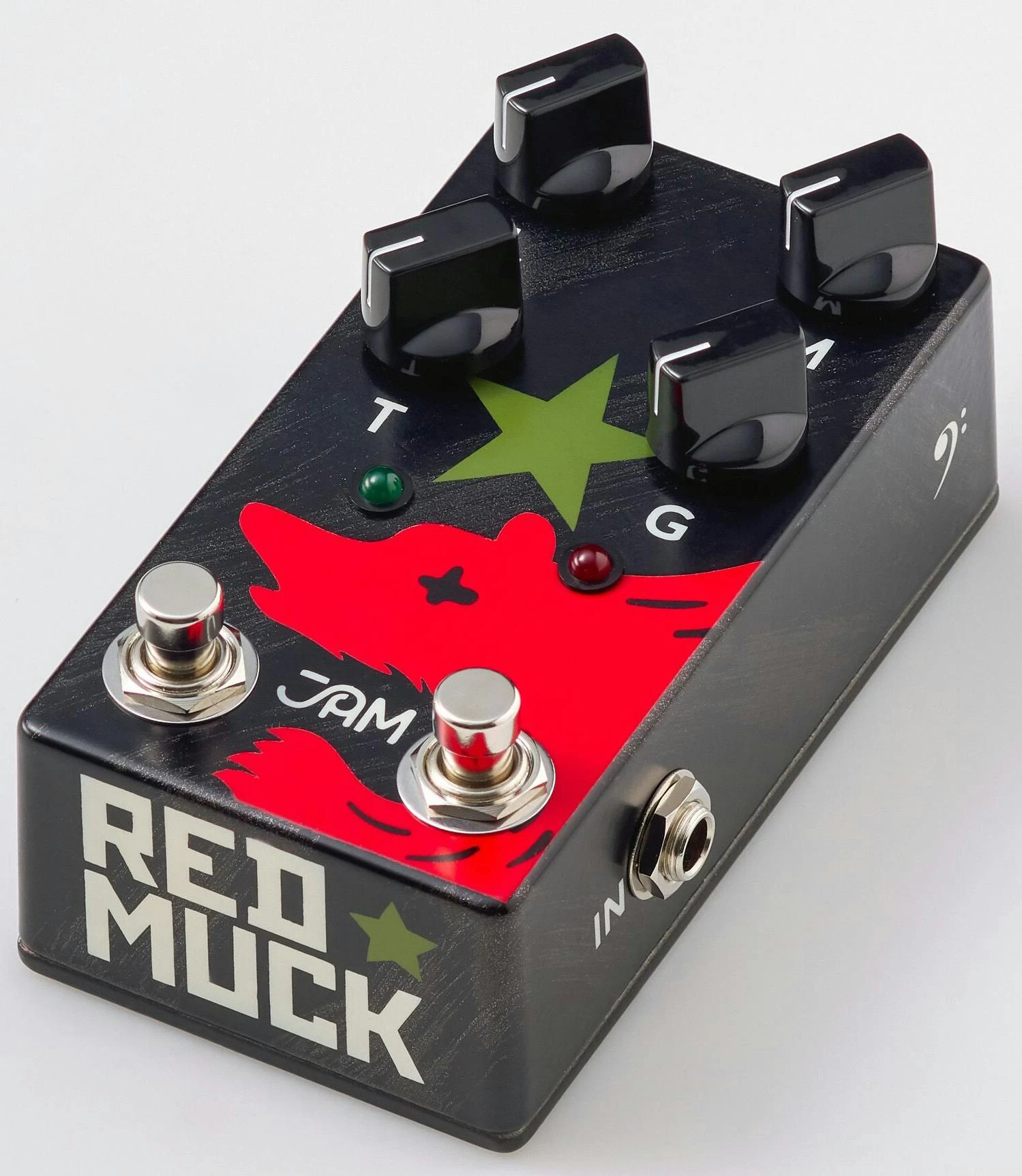 Jam Pedals Red Muck Bass Fuzz Distortion Pedal 5 Jam Pedals Red Muck Bass Fuzz Distortion Pedal - Image 5