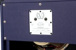 Victory V212-DP "Danish Pete" Honoré Signature Vertical 2x12" Open Back Cab In Purple 12 Victory V212-DP "Danish Pete" Honoré Signature Vertical 2x12" Open Back Cab In Purple -Professional Guitar Store 350149 DP40 Cab Panel