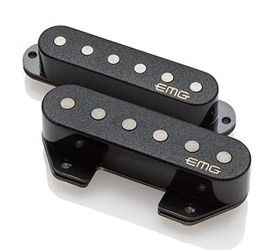 EMG Pickups Tin52 SET Vintage 52 Style Active Tele Set In Black 1 EMG Pickups Tin52 SET Vintage 52 Style Active Tele Set In Black