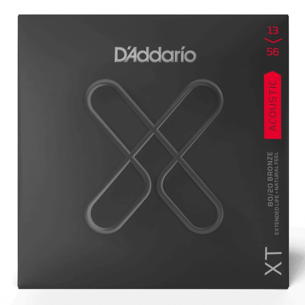 D'Addario XT Phosphor Bronze Medium 13-56 Acoustic Guitar Strings 1 D'Addario XT Phosphor Bronze Medium 13-56 Acoustic Guitar Strings