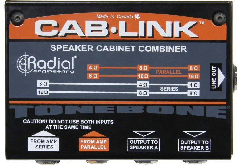 Radial Engineering Cab-Link Passive Speaker Cabinet Merger 1 Radial Engineering Cab-Link Passive Speaker Cabinet Merger
