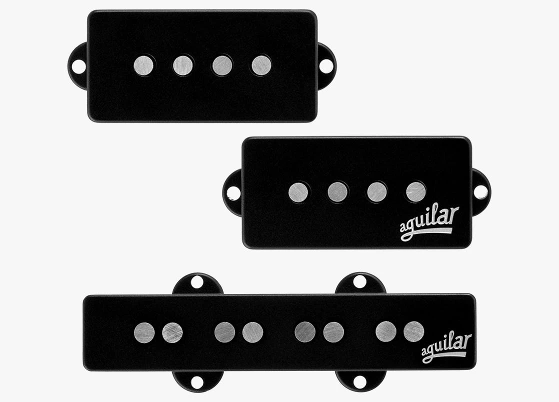 Aguilar Hum Cancelling 4 String PJ Bass Pickup Set 1 Aguilar Hum Cancelling 4 String PJ Bass Pickup Set