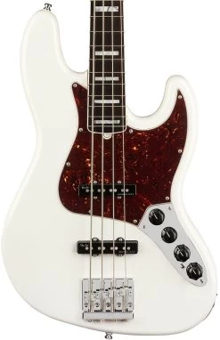 Fender American Ultra Jazz Bass Rosewood Fingerboard In Arctic Pearl