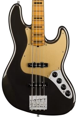 Fender American Ultra Jazz Bass Maple Fingerboard In Texas Tea