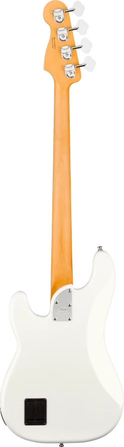 Fender American Ultra Precision Bass Maple Fingerboard In Arctic Pearl 7 Fender American Ultra Precision Bass Maple Fingerboard In Arctic Pearl -Professional Guitar Store 361675 0199012781 gtr back 001 rl