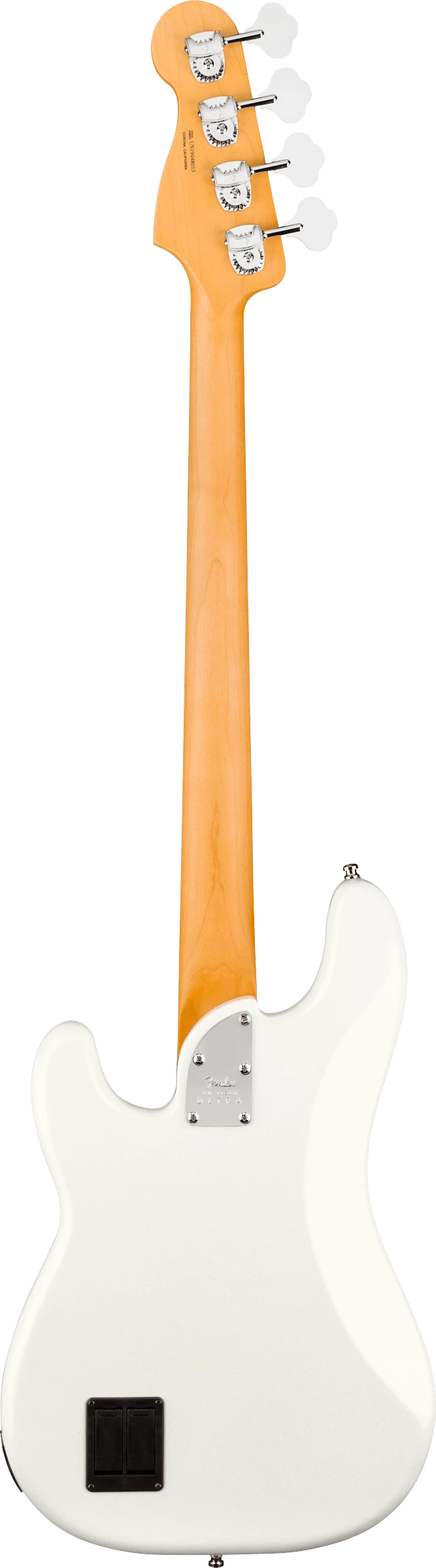 Fender American Ultra Precision Bass Maple Fingerboard In Arctic Pearl 3 Fender American Ultra Precision Bass Maple Fingerboard In Arctic Pearl - Image 3