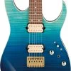 Ibanez RG421HPFM Electric Guitar With Flamed Maple Top In Blue Reef Gradation