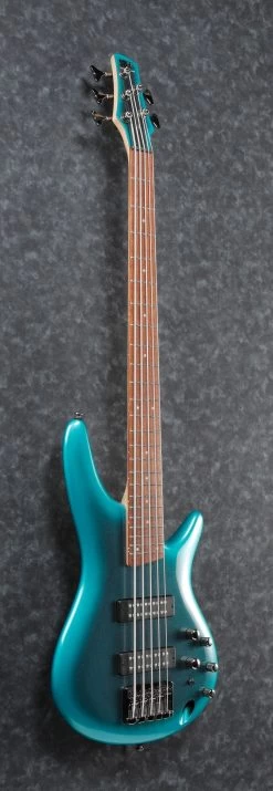 Ibanez SR305E-CUB 5 String Bass In Cerulean Aura Burst 11 Ibanez SR305E-CUB 5 String Bass In Cerulean Aura Burst -Professional Guitar Store 370670 SR305E CUB 1P 02 Tilt Side2028129