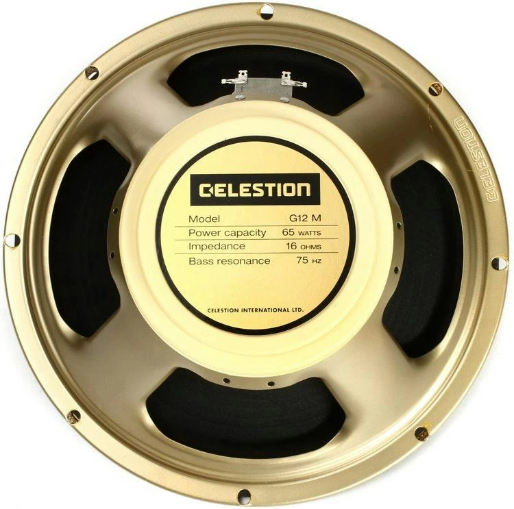 Celestion 65W 16 Ohm G12M-65 Creamback Speaker 1 Celestion 65W 16 Ohm G12M-65 Creamback Speaker