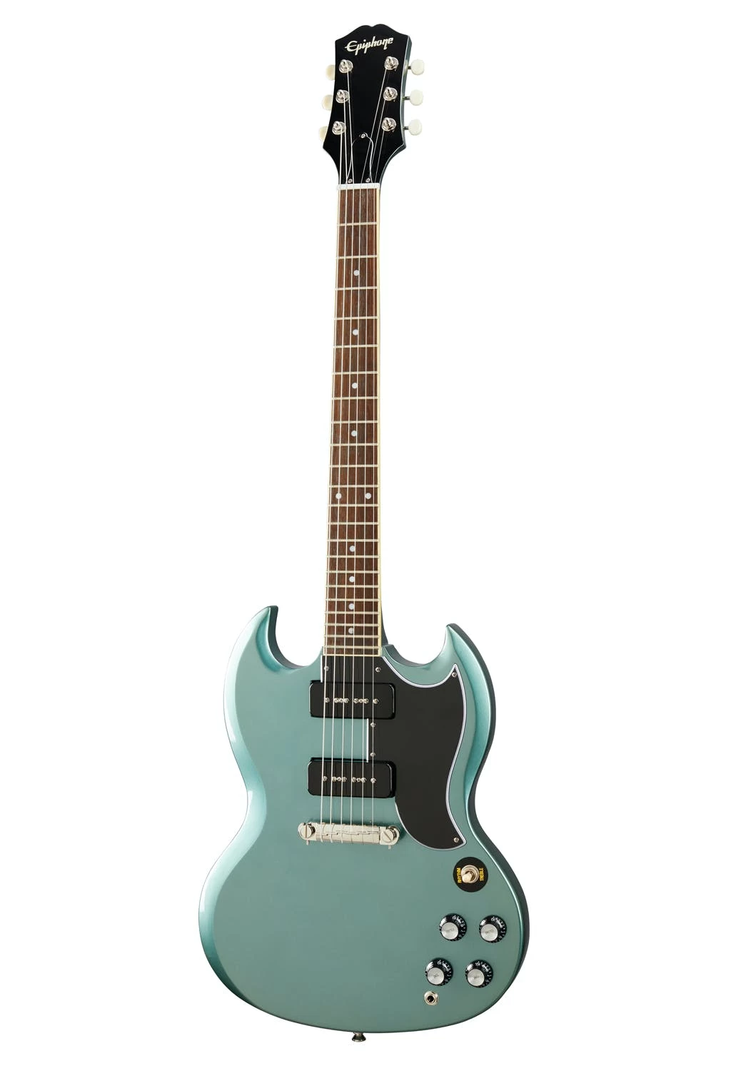 Epiphone SG Special P-90 In Faded Pelham Blue 2 Epiphone SG Special P-90 In Faded Pelham Blue - Image 2