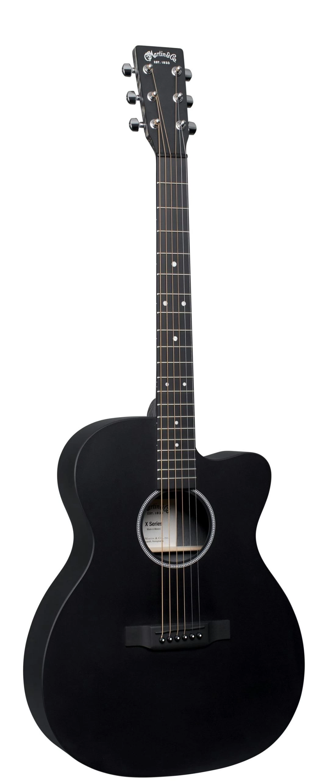 Martin X Series OMC-X1E HPL 000 Electro Acoustic In Black 2 Martin X Series OMC-X1E HPL 000 Electro Acoustic In Black - Image 2