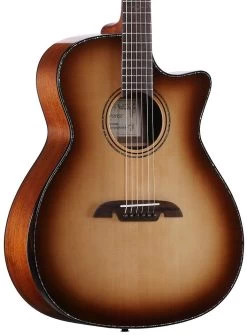 Alvarez MGA70WCEARSHB Masterworks Elite Grand Auditorium Cutaway Electro Acoustic Guitar In Shadowburst