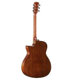 Alvarez MGA70WCEARSHB Masterworks Elite Grand Auditorium Cutaway Electro Acoustic Guitar In Shadowburst -Professional Guitar Store 373720 MGA70WCEARSHB Back 3 4