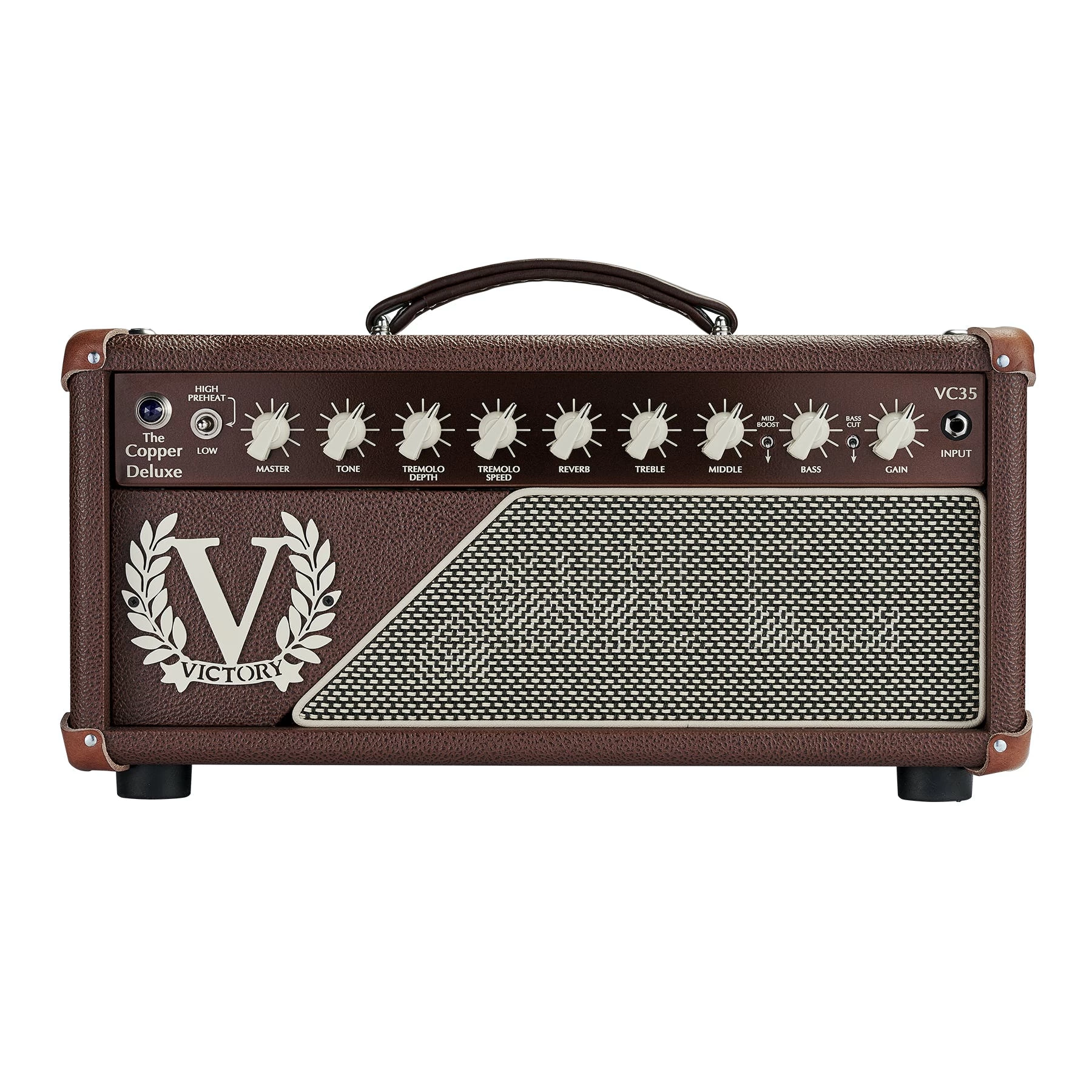 Victory VC35 'The Copper' Deluxe EL84 Valve Amp Head 1 Victory VC35 'The Copper' Deluxe EL84 Valve Amp Head