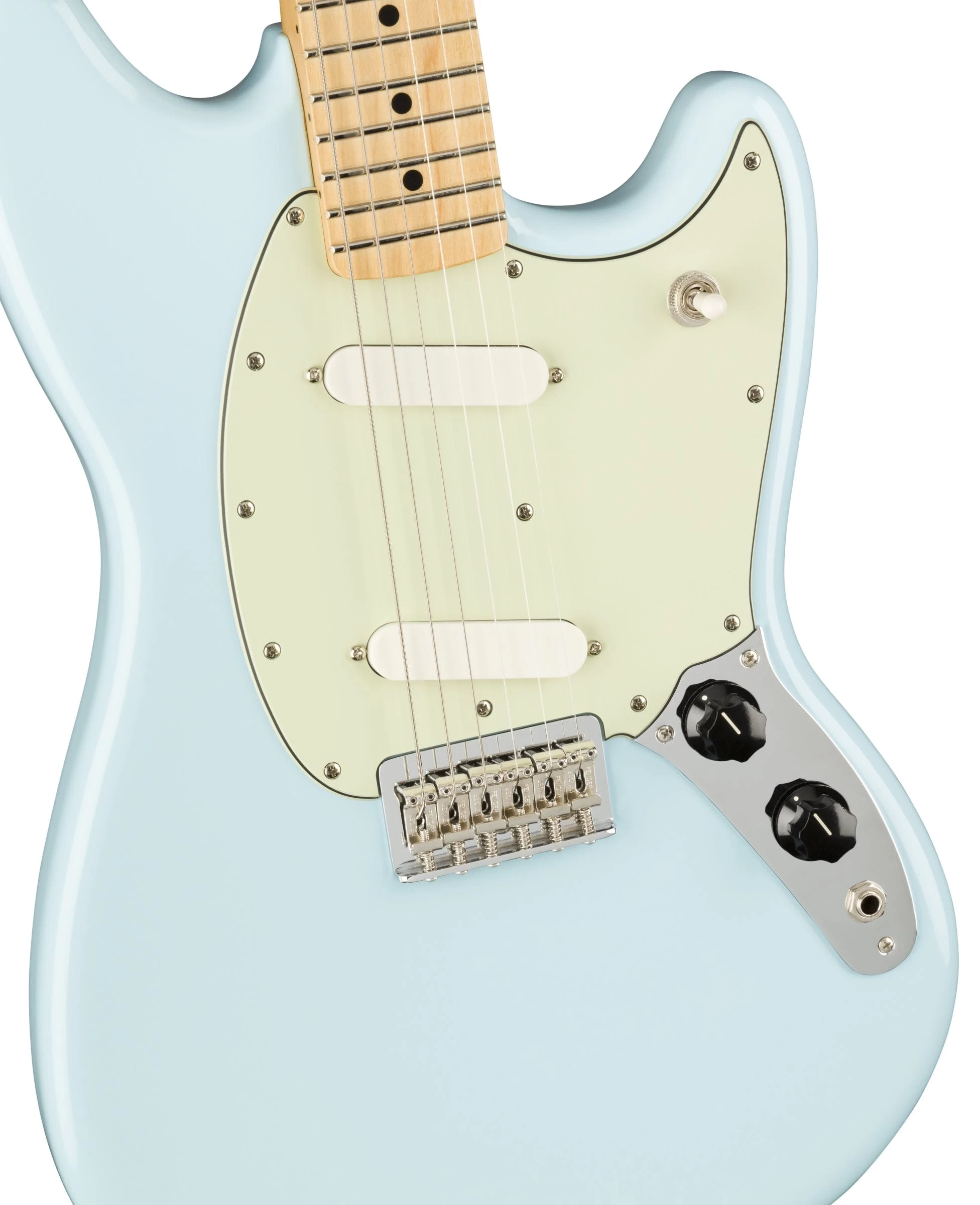 Fender Player Mustang In Sonic Blue 5 Fender Player Mustang In Sonic Blue - Image 5