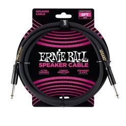 Ernie Ball 6ft Straight/Straight Speaker Cable