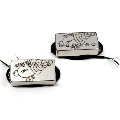 Bare Knuckle Steve Stevens Rebel Yell Humbucker Set - Nickel