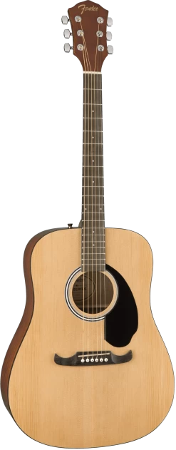 Fender FA-125 Dreadnought Acoustic In Natural -Professional Guitar Store 382106 0971110021 gtr frtangle 001 rr