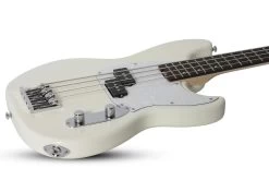 Schecter Banshee Left Handed Short Scale Bass In Olympic White -Professional Guitar Store 382304 1443 4
