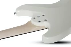 Schecter Banshee Left Handed Short Scale Bass In Olympic White -Professional Guitar Store 382307 1443 7