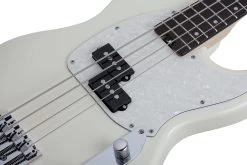 Schecter Banshee Left Handed Short Scale Bass In Olympic White -Professional Guitar Store 382308 1443 8