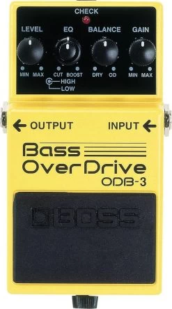 Boss ODB-3 Bass Overdrive Pedal