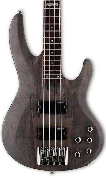 ESP LTD B-204SM In See Thru Black Satin 2 ESP LTD B-204SM In See Thru Black Satin - Image 2