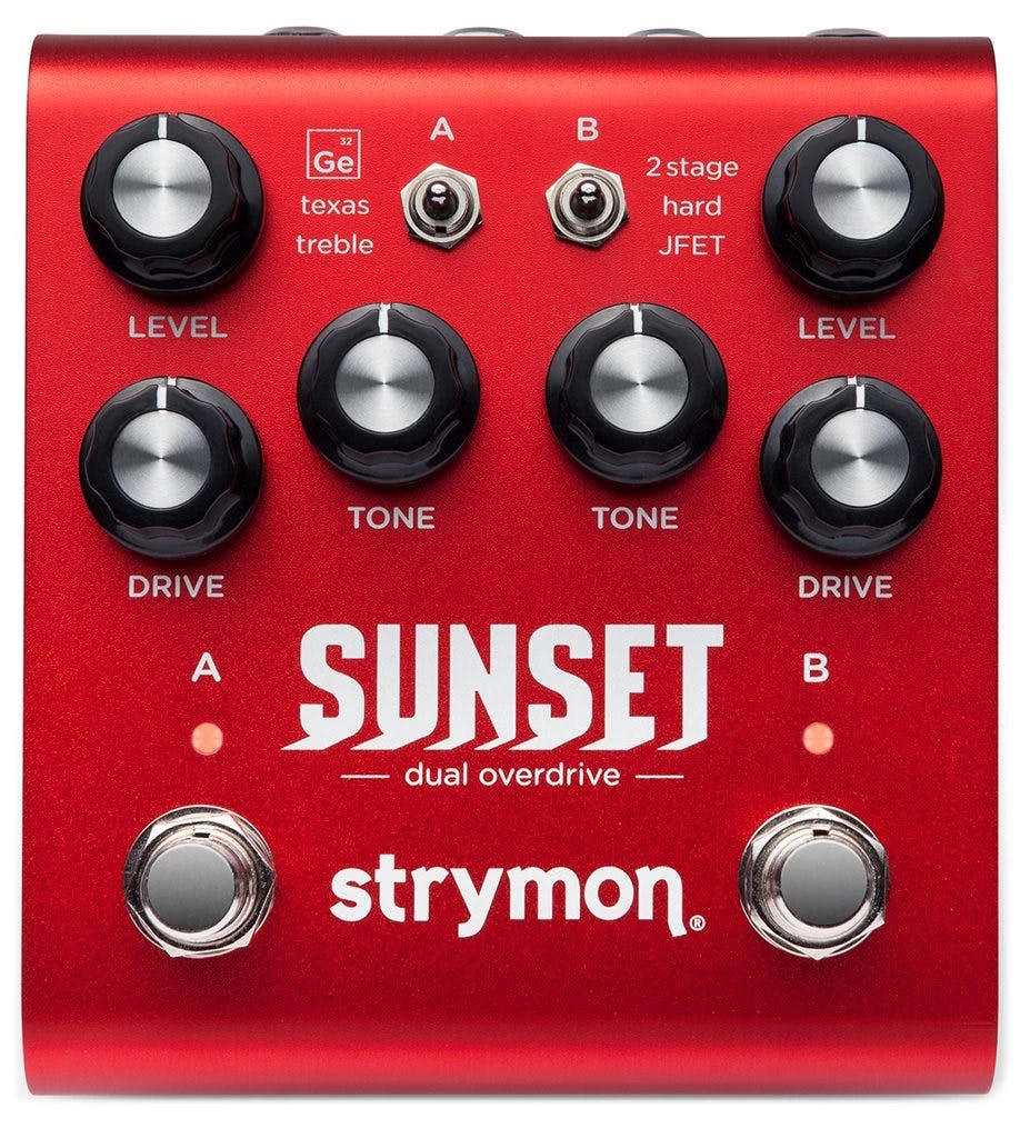 Strymon Sunset Dual Overdrive Pedal 1 Strymon Sunset Dual Overdrive Pedal