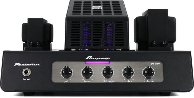 Ampeg PF-20T Portaflex 20W Portable Valve Bass Amp Head 1 Ampeg PF-20T Portaflex 20W Portable Valve Bass Amp Head