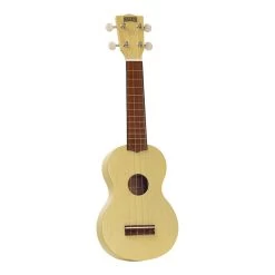 Mahalo Kahiko MK1 Soprano Ukulele In Transparent Butterscotch Blonde