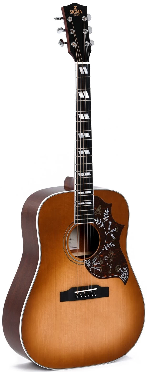 Sigma DM-SG5 Mahogany Dreadnought Electro Acoustic 2 Sigma DM-SG5 Mahogany Dreadnought Electro Acoustic - Image 2