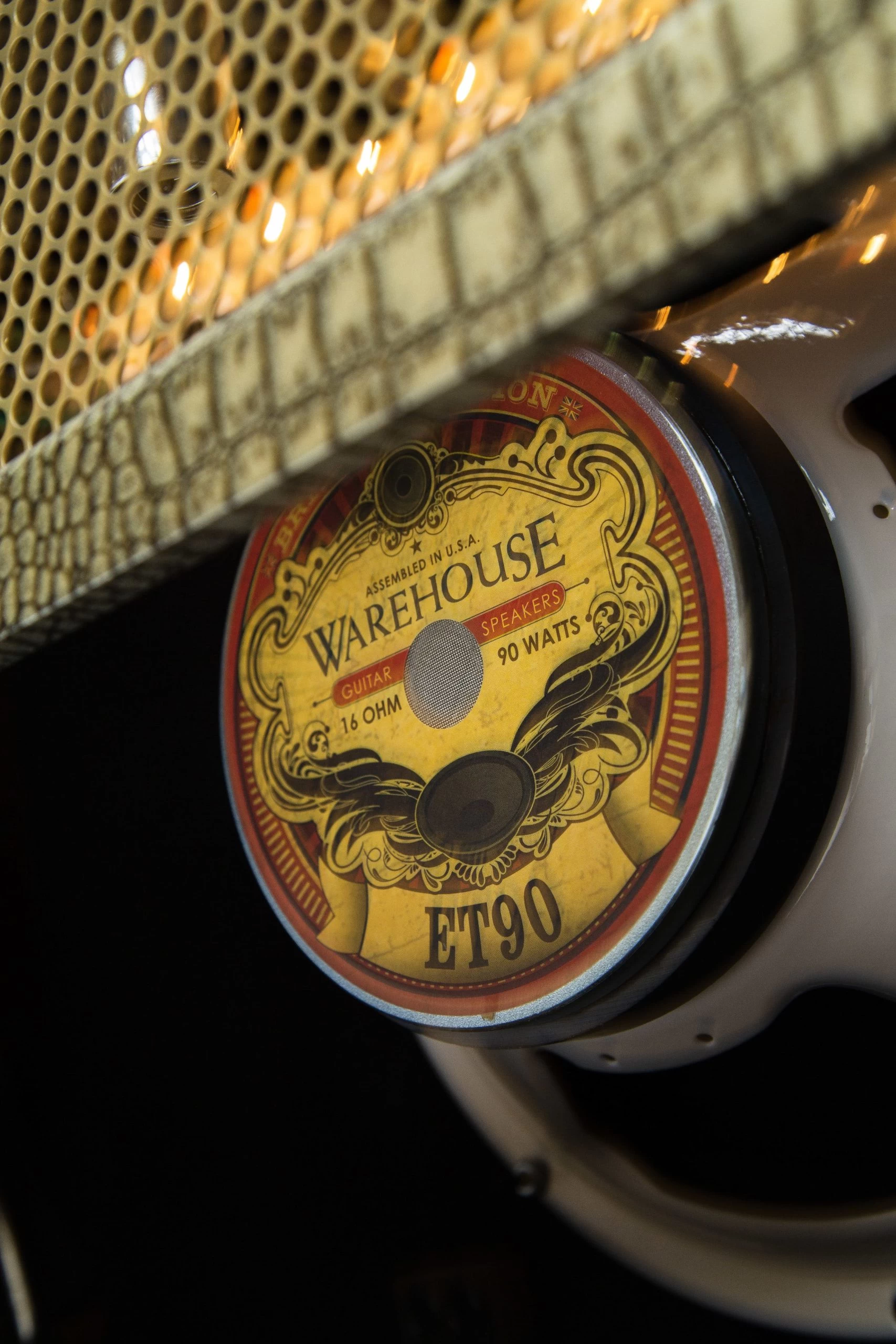 Magnatone Super Fifteen Limited Edition 1x12 Combo In Croc Gold 6 Magnatone Super Fifteen Limited Edition 1x12 Combo In Croc Gold - Image 6