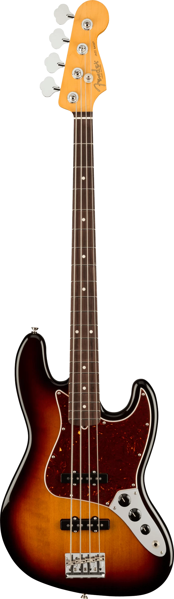 Fender American Professional II Jazz Bass In 3-Colour Sunburst With Rosewood Fingerboard 2 Fender American Professional II Jazz Bass In 3-Colour Sunburst With Rosewood Fingerboard - Image 2