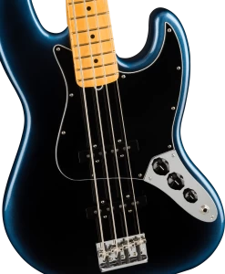 Fender American Professional II Jazz Bass In Dark Night With Maple Fingerboard -Professional Guitar Store 403129 0193972761 fen ins fbd 1 nr